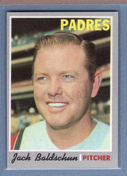 1970 Topps #284 Jack Baldschun  (b) EX-MT  GO200