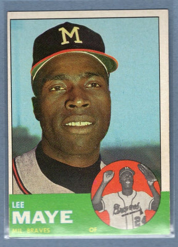 1963 Topps #109 Lee Maye EX-MT      INVGO395