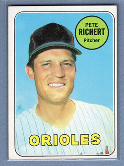 1969 Topps #86 Pete Richert  EX  GO602
