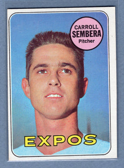 1969 Topps #351 Carroll Sembera (e) EX-MT  GOWABB