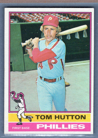 1976 Topps #91 Tom Hutton  EX-MT  GOSB1