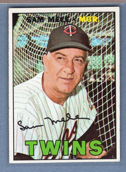1967 Topps #418 Sam Mele EX-MT   GO415