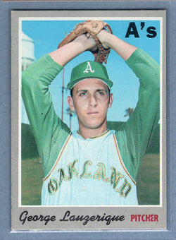 1970 Topps #41 George Lauzerique (st) (c) EX  GO900