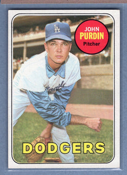 1969 Topps #161 John Purdin (d) EX-MT  GO265