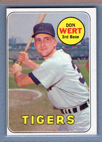 1969 Topps #443 Don Wert EX-MT  GO645