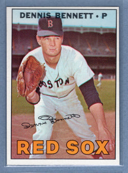 1967 Topps #206 Dennis Bennett  EX-MT   GO223