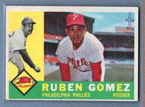 1960 Topps #82 Ruben Gomez EX   GO550