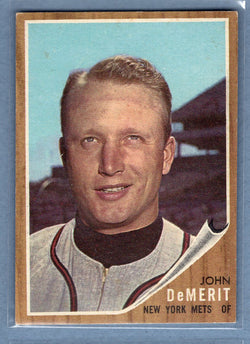 1962 Topps #4 John DeMerit  EX  GO522