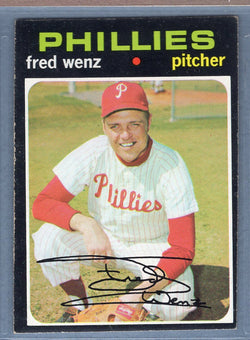 1971 Topps #92 Fred Wenz  EX  GO747