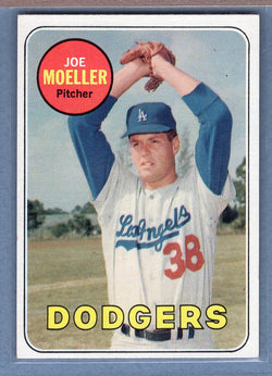1969 Topps #444 Joe Moeller EX-MT  GO645