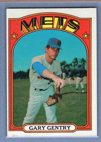 1972 Topps #105 Gary Gentry EX  GO500