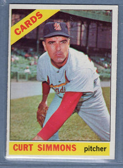 1966 Topps #489 Curt Simmons EX-MT  GO466