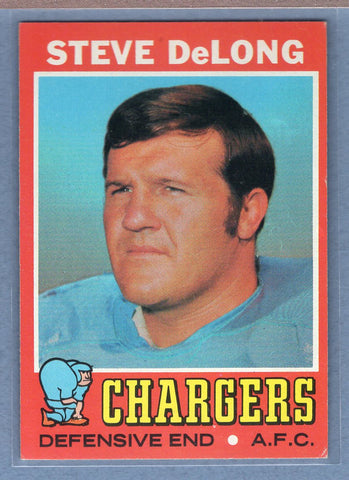 1971 Topps #92 Steve DeLong EX  GO260
