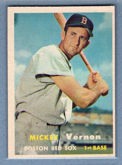 1957 Topps #92 Mickey Vernon (a) VG-EX   GO260