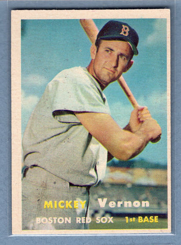1957 Topps #92 Mickey Vernon (a) VG-EX   GO260