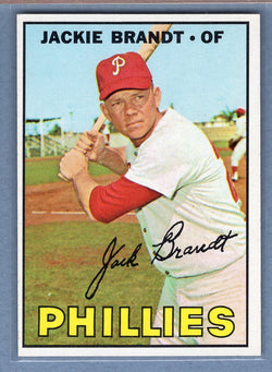 1967 Topps #142 Jackie Brandt EX-MT  GO390