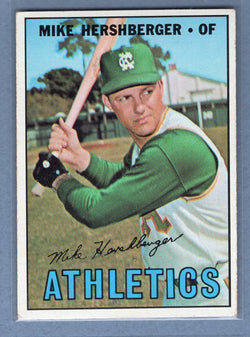 1967 Topps #323 Mike Hershberger EX-MT  GO308