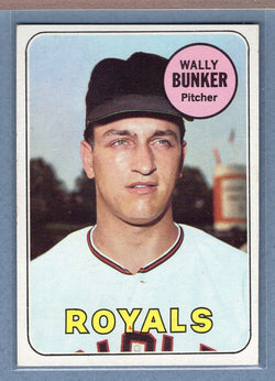 1969 Topps #137 Wally Bunker EX-MT  GO350