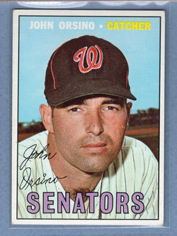 1967 Topps #207 John Orsino (a) EX   GO223