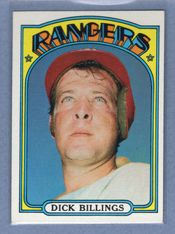 1972 Topps #148 Dick Billings EX-MT  GO483