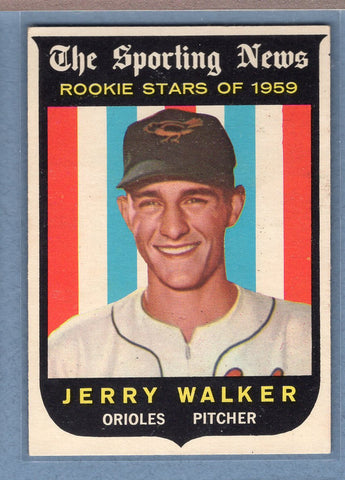 1959 Topps #144 Jerry Walker (b) EX   GO410