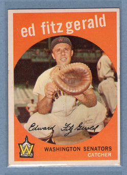 1959 Topps #33 Ed FitzGerald EX  GO213