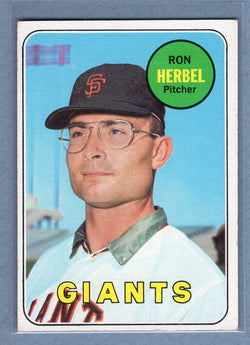 1969 Topps #251 Ron Herbel  EX  GO577
