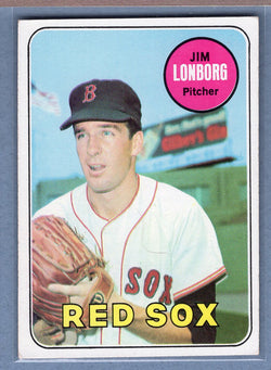 1969 Topps #109 Jim Lonborg EX  GO477