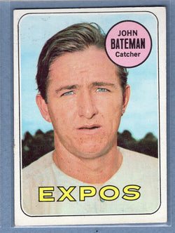 1969 Topps #138 John Bateman EX  GO350