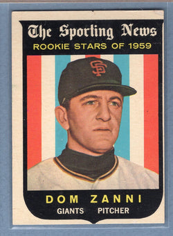 1959 Topps #145 Dom Zanni VG-EX   GO410