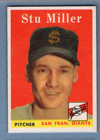 1958 Topps #111 Stu Miller  EX  GO387