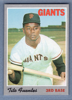 1970 Topps #42 Tito Fuentes  (b) EX-MT  GO900