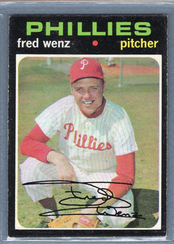 1971 Topps #92 Fred Wenz  EX  SB1