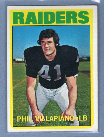 1972 Topps #108 Phil Villapiano EX-MT  GO210