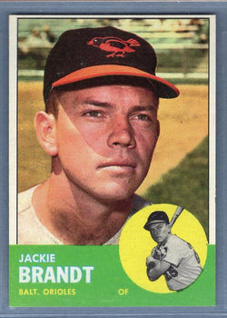 1963 Topps #65 Jackie Brandt EX-MT  GO393