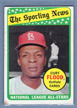 1969 Topps #426 Curt Flood All Star (a) VG  GO501