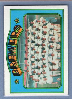 1972 Topps #106 Milwaukee Brewers EX  GO500