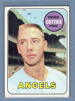 1969 Topps #252 Chuck Cottier (a) VG-EX  GO577