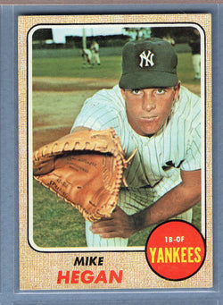 1968 Topps #402 Mike Hegan EX  GO180