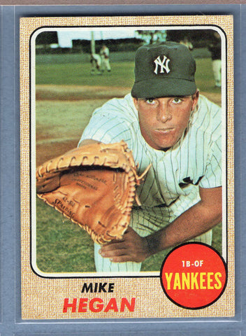 1968 Topps #402 Mike Hegan EX  GO180