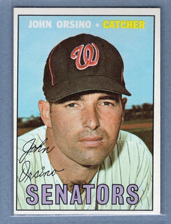 1967 Topps #207 John Orsino (b) EX-MT   GO223