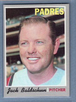 1970 Topps #284 Jack Baldschun  (d) EX-MT  GO200