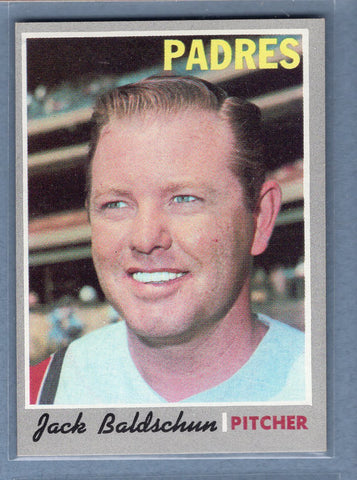 1970 Topps #284 Jack Baldschun  (d) EX-MT  GO200