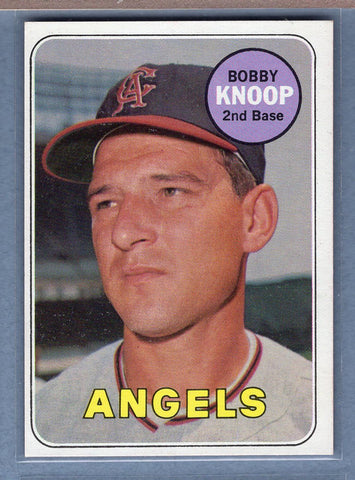 1969 Topps #445 Bobby Knoop EX-MT  GO645