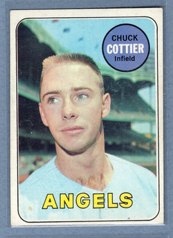 1969 Topps #252 Chuck Cottier (b) EX  GO577