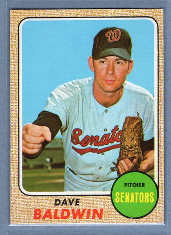 1968 Topps #231 Dave Baldwin EX-MT  GO507