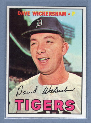1967 Topps #112 Dave Wickersham EX-MT   GO440