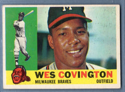 1960 Topps #158 Wes Covington VG Set Break 1