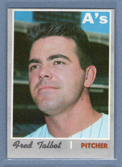 1970 Topps #287 Fred Talbot  (a) EX-MT  GO200
