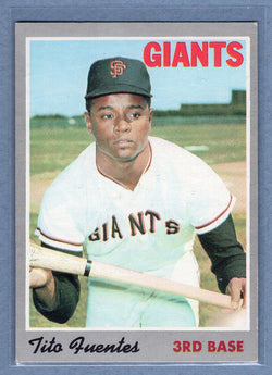 1970 Topps #42 Tito Fuentes (st) (c) VG-EX  GO900